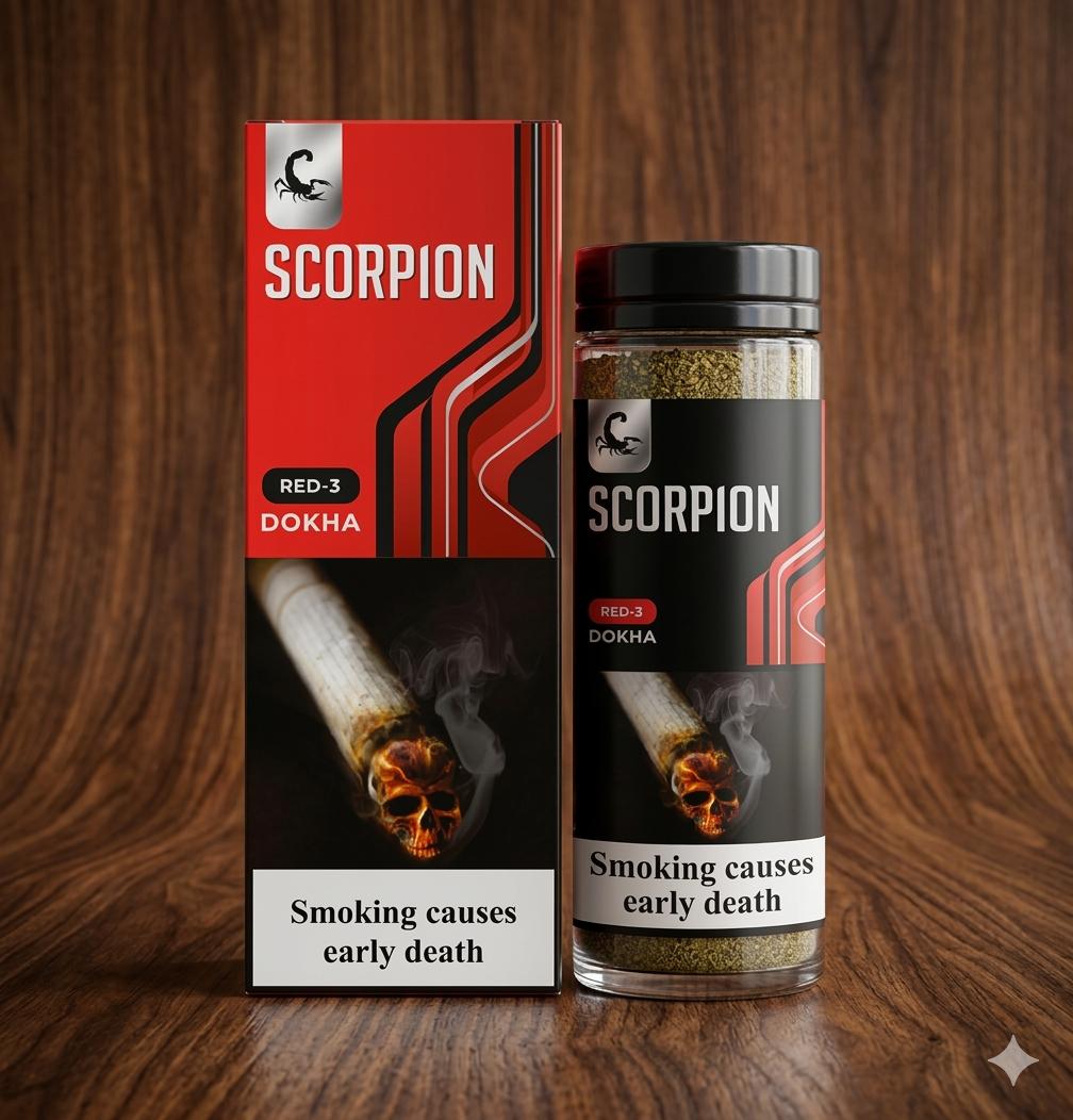 Scorpion Dokha Red