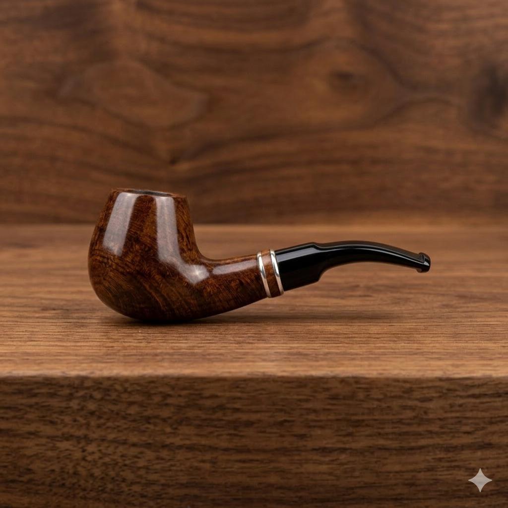 Wood pipe Brown 2