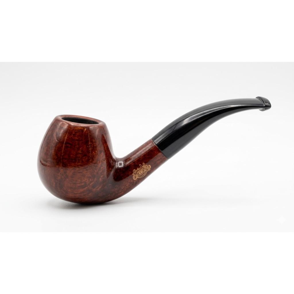 Wood pipe Brown