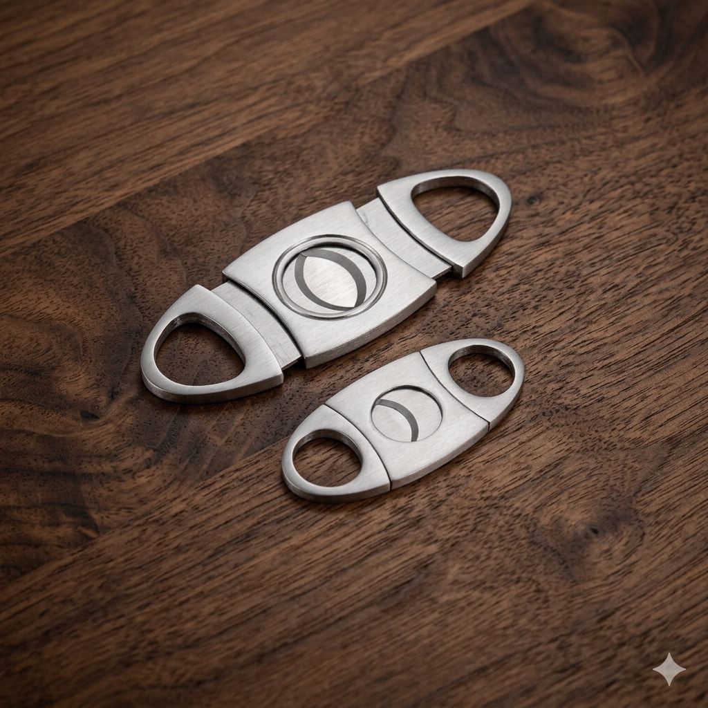Metal) Cigar Scissors)