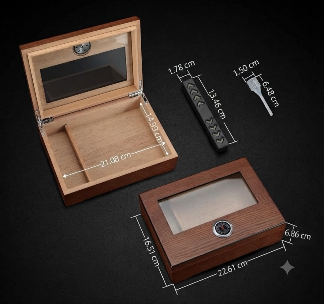  Brown Humidor