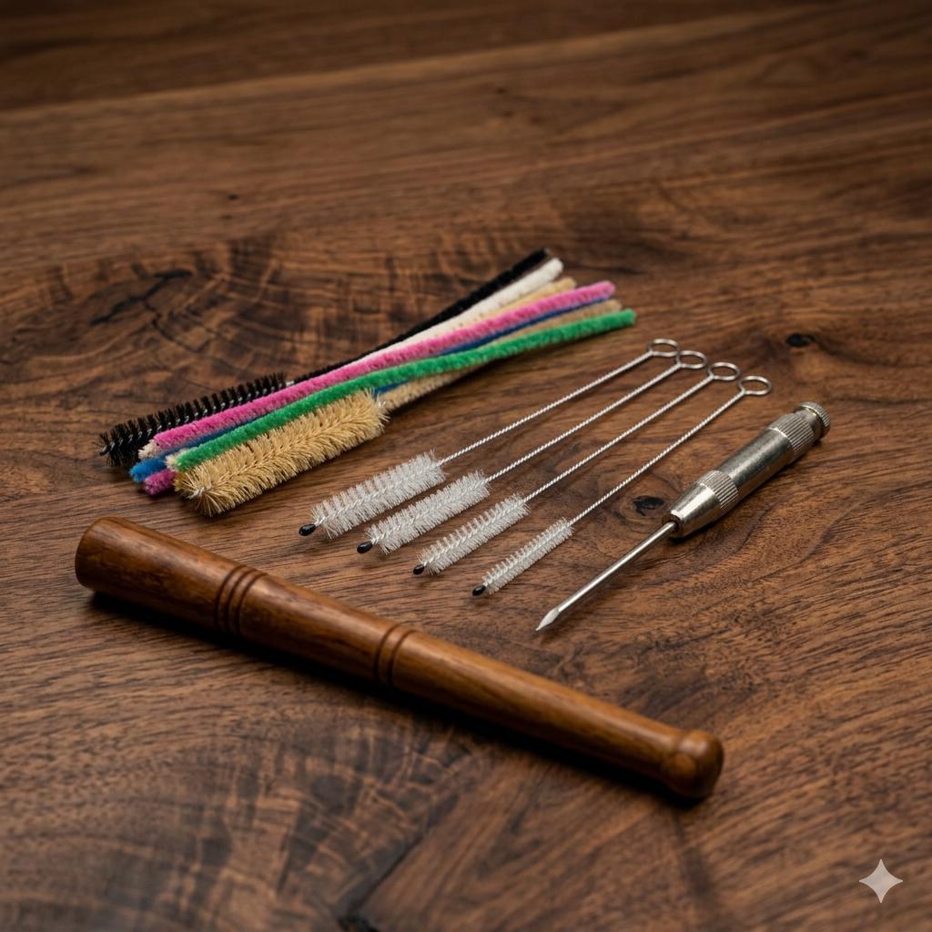 Medwakh cleaning brush