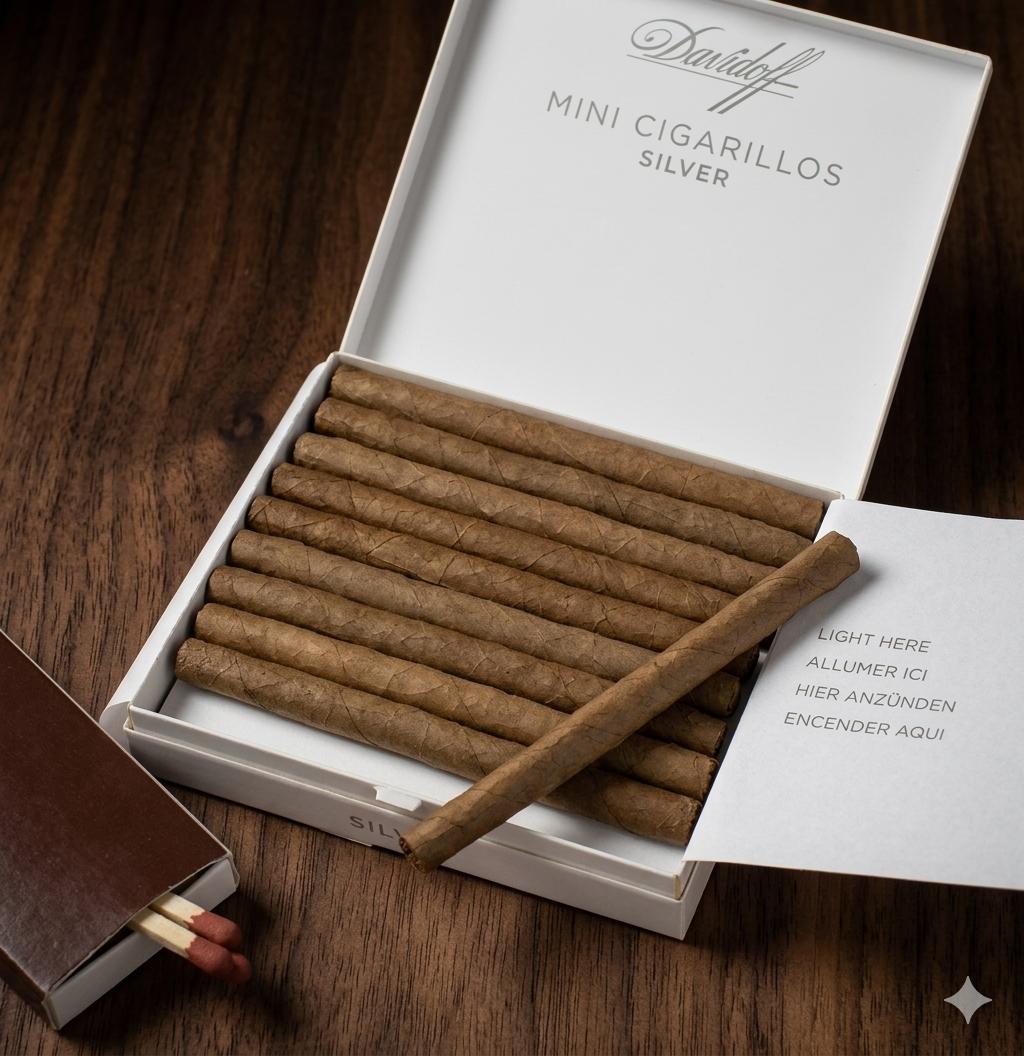 Davidoff Mini Cigarillos Silver